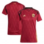 Günstige Fußballtrikots Belgien Frauens Heimtrikot EURO 2024 Kurzarm Günstige Fußballtrikots Belgien Frauens Heimtrikot EURO 2024 Kurzarm